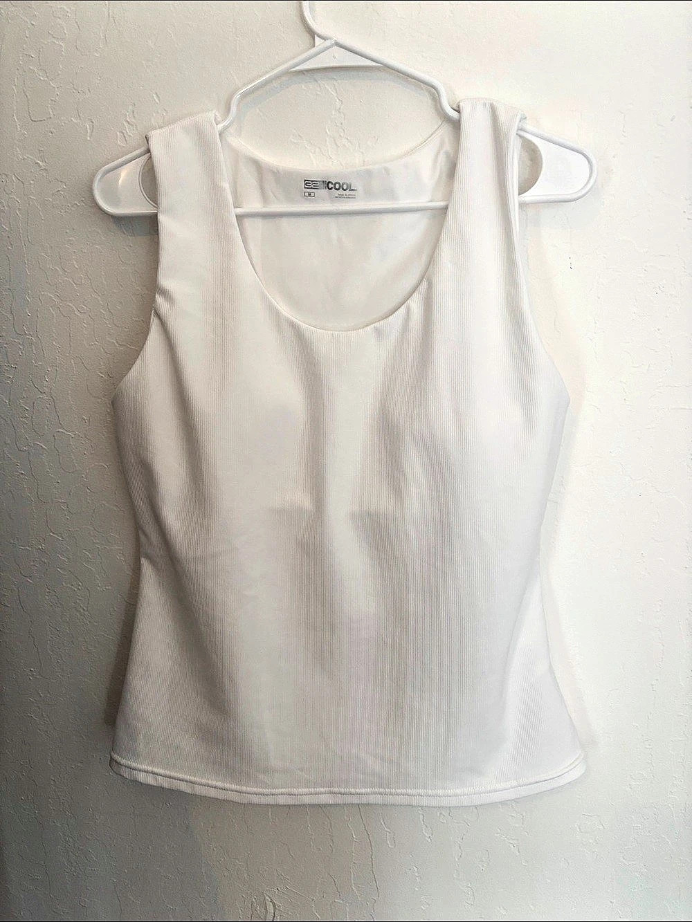 3/$20 32 Degrees COOL Women's Tank Top White Size Medium Like New